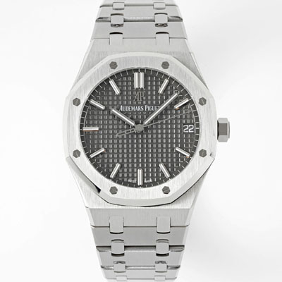 [오데마피게] 남성용 로얄오크 15500ST.OO.1220ST.02 41mm 오토매틱 Cal.4302 무브먼트 그레이 다이얼 aud6539