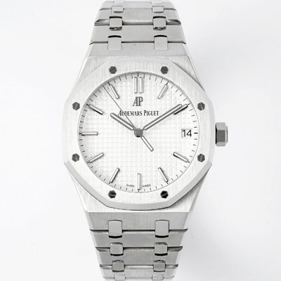 [오데마피게] 남성용 로얄오크 15500ST.OO.1220ST.04 41mm 오토매틱 Cal.4302 무브먼트 실버 다이얼 aud6540