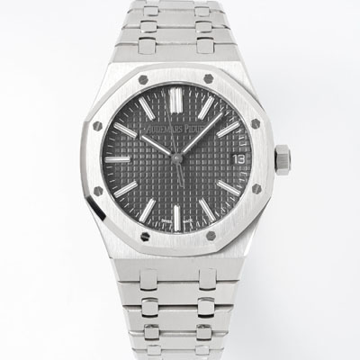 [오데마피게] 남성용 로얄오크 셀프와인딩 15510ST.OO.1320ST.10 41mm 오토매틱 Cal.4302 무브먼트 그레이 와플 다이얼 aud6543