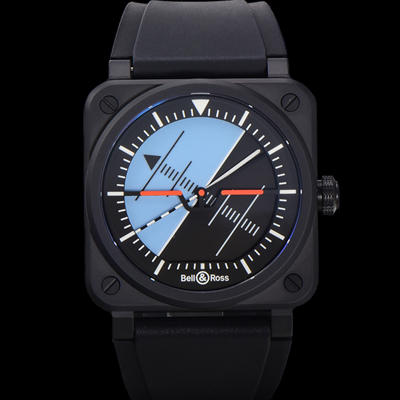 [벨엔로즈] 남성용 인스트루먼트03 BR03A-HRZ-CE 오토매틱 2892타입 42mm 세라믹 우레탄줄 블랙/블루 다이얼 bel4109