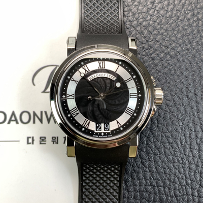 [브레게] 남성용 마린 컬렉션 5817ST/92/SM0 빅데이트 독특한 