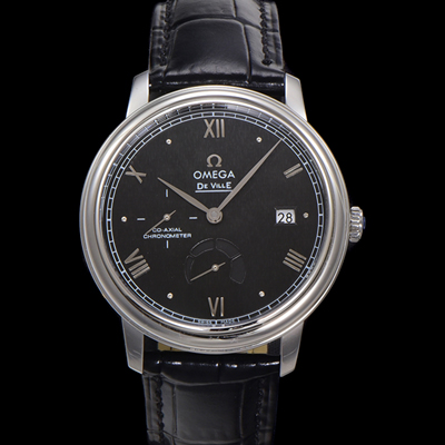 [오메가] 남성용 드빌 424.13.40.21.01.002 프레스티지 코-액시얼 39.5mm 오토매틱 Cal.2627 타입 블랙 다이얼 omg0162