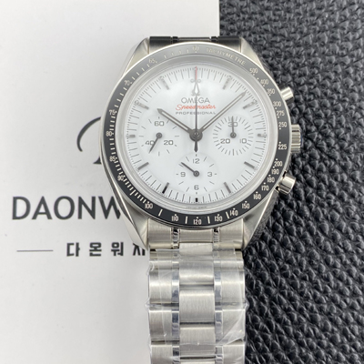 [오메가] 남성용 스피드마스터 프로페셔널 310.30.42.50.04.001 문워치 42mm 수동형 Cal.3861타입 화이트 다이얼 omg0260