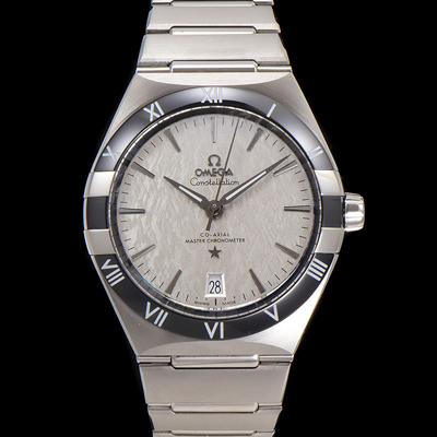 [오메가] 남성용 1:1수제공정! 131.30.41.21.99.001 무브UP 컨스틸레이션 코-엑시얼 마스터 오토매틱 Cal.8900타입 41mm  메탈줄 그레이 다이얼 omg20179