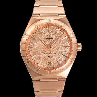 [오메가] 남성용 1:1수제공정! 131.50.41.21.99.002 무브UP 컨스틸레이션 코-엑시얼 마스터 오토매틱 Cal.8900타입 41mm 18K 로즈골드 메탈줄 로즈골드 다이얼 omg20187