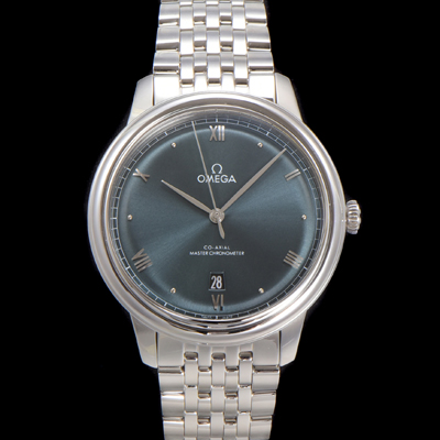 [오메가] 남성용 드빌 프레스티지 434.10.40.20.10.001 오토매틱 Cal.8800타입 40mm 메탈줄 그린 다이얼 omg20210