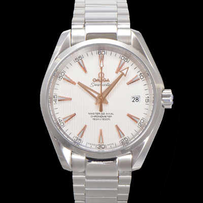 [오메가] 남성용 씨마스터 231.13.42.21.02.003 아쿠아테라 150M 코-액시얼 41.5mm 실버 다이얼 오토매틱 무브먼트 omg20225