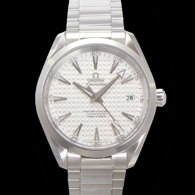 [오메가] 남성용 씨마스터 231.10.42.21.02.006 아쿠아테라 150M 코-액시얼 41.5mm 실버 웨이브 다이얼 오토매틱 무브먼트 omg20226