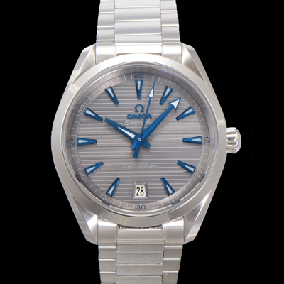 [오메가] 남성용 씨마스터 220.10.41.21.06.001 아쿠아테라 코-액시얼 41mm 오토매틱 Cal.8900 타입 그레이 다이얼 omg20235