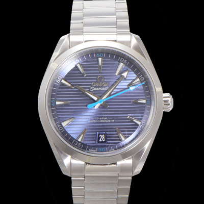 [오메가] 남성용 씨마스터 220.10.41.21.03.002 아쿠아테라 코-액시얼 41mm 오토매틱 Cal.8900 타입 블루 다이얼 omg20236