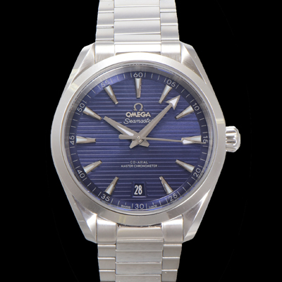 [오메가] 남성용 씨마스터 220.10.41.21.03.004 아쿠아테라 코-액시얼 41mm 오토매틱 Cal.8900 타입 블루 다이얼 omg20238