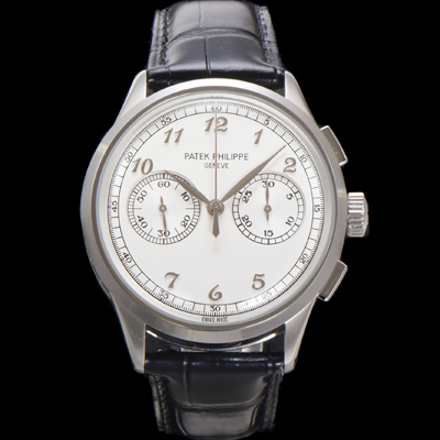 [파텍필립] 남성용 컴플리케이션 5170G 크로노그래프 오토매틱 7750 타입 39mm 가죽줄 화이트 다이얼 pat2209