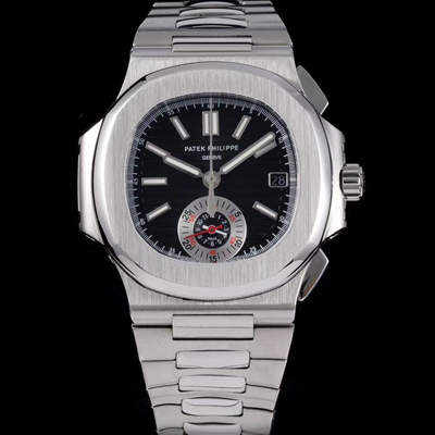 [파텍필립] 남성용 노틸러스 5980/1A-014 오토매틱 Cal.CH 28-520 C 타입 40.5mm 메탈줄 블랙 다이얼 pat2225