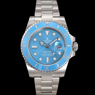 [로렉스] 남성용 서브마리너 116619 세라믹 베젤 오토매틱 Cal.3135 무브먼트 티파니 블루 다이얼 rol5316