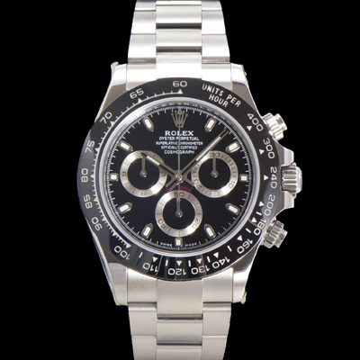 [로렉스] 남성용 코스모그래프 데이토나 m116500ln-0002 세라믹 베젤 40mm 크로노그래프 7750 오토매틱 무브먼트 블랙 다이얼 rol5319