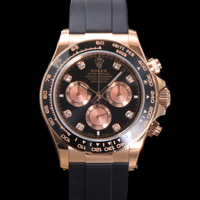 [로렉스] 남성용 코스모그래프 데이토나 m126515ln-0004 세라믹 베젤 18K 로즈골드 40mm 크로노그래프 7750 오토매틱 무브먼트 블랙 다이얼 rol5328