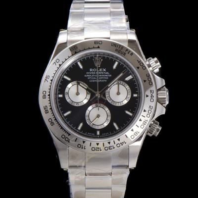 [로렉스] 남성용 코스모그래프 데이토나 m126509-0001 40mm 크로노그래프 7750 오토매틱 무브먼트 블랙 다이얼 rol5342