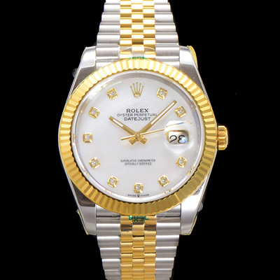 [로렉스] 남성용 데이저스트II m126333 18K 옐로우골드 41mm 오토매틱 Cal.3235 무브먼트 화이트/자개 다이얼 rol5354