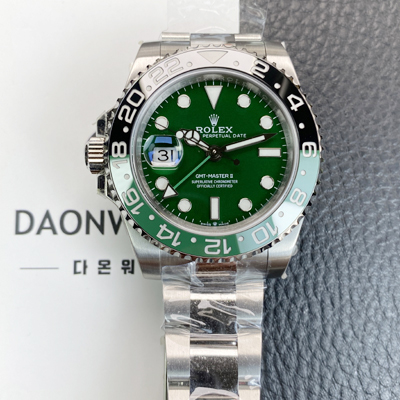 [로렉스] 남성용 지엠티 마스터 126729VTNR 오이스터 오토매틱 Cal.3285타입 그린 다이얼 rol5614