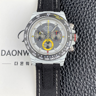 [로렉스]남성용 데이토나 DIW 포지드카본 커스텀 40미리 크로노그래프 오토매틱 Cal.4130 무브먼트 그레이 다이얼 rol5657