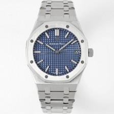 [오데마피게] 남성용 로얄오크 15500ST.OO.1220ST.01 41mm 오토매틱 Cal.4302 무브먼트 블루 다이얼 aud6538