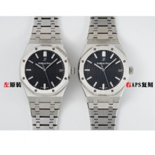 [오데마피게] 남성용 로얄오크 15500ST.OO.1220ST.03 41mm 오토매틱 Cal.4302 무브먼트 블랙 다이얼 aud6541