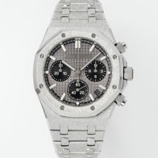 [오데마피게] 남성용 로얄오크 26240BC.GG.1324BC.01 크로노그래프 41mm 오토매틱 Cal.4401 타입 그레이 와플 다이얼 aud6554