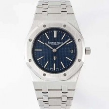 [오데마피게] 남성용 하이엔드 로얄오크 16202ST.OO.1240ST.02 엑스트라 씬 39mm 오토매틱 Cal.7121타입 블루 다이얼 aud6568