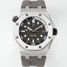 [오데마피게] 남성용 하이엔드 로얄오크 오프쇼어 다이버 15720ST.OO.A009CA.01 오토매틱 Cal.4308타입 42mm 그레이 다이얼 aud6577