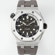 [오데마피게] 남성용 하이엔드 로얄오크 오프쇼어 다이버 15720ST.OO.A009CA.01 오토매틱 Cal.4308타입 42mm 그레이 다이얼 aud6577