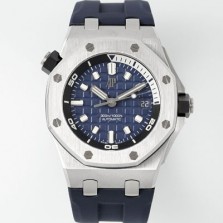 [오데마피게] 남성용 하이엔드 로얄오크 오프쇼어 다이버 15720ST.OO.A027CA.01 오토매틱 Cal.4308타입 42mm 블루 다이얼 aud6578