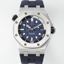 [오데마피게] 남성용 하이엔드 로얄오크 오프쇼어 다이버 15720ST.OO.A027CA.01 오토매틱 Cal.4308타입 42mm 블루 다이얼 aud6578