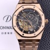 [오데마피게] 남성용 하이엔드 로얄오크 15407OR.OO.1220OR.01 더블 밸런스 휠 오픈워크 18k 로즈골드 41mm 오토매틱 Cal.3132무브먼트 스켈레톤 다이얼 aud6586