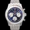 [브라이틀링] 남성용 네비타이머 AB0137211C1P1 크로노그래프 ETA7750-2 타입 오토매틱 43mm 메탈줄 블루 다이얼 bre6006