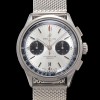 [브라이틀링] 남성용 프리미에르 AB0118221G1P2 크로노그래프 7750 타입 오토매틱 42mm 메쉬밴드 화이트 다이얼 bre6012