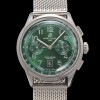 [브라이틀링] 남성용 프리미에르 AB0145371L1P1 크로노그래프 7750 타입 오토매틱 42mm 메쉬밴드 그린 다이얼 bre6017