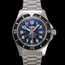 [브라이틀링] 남성용 슈퍼오션 A17392D71B1A1 오토매틱 2824타입 44mm 메탈줄 블랙 다이얼 bre6048