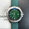 [브라이틀링] 남성용 어벤져 44mm 나일론줄 오토매틱 2836-2 타입 그린 다이얼 bre6062