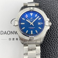 [브라이틀링] 남성용 어벤져 44mm 메탈줄 오토매틱 2836-2 타입 블루 다이얼 bre6068