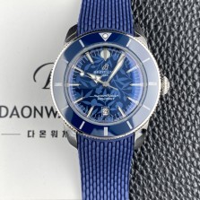 [브라이틀링] 남성용 슈퍼오션 해리티지 42mm 세라믹 베젤 오토매틱 B31타입 블루 다이얼 bre6076