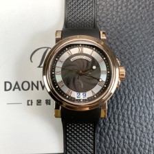 [브레게] 남성용 마린 컬렉션 5817BE/Z2/5Z8 빅데이트 독특한 