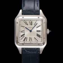 [까르띠에] 남여공용 산토스 WSSA0022 쿼츠 43.5mm M 사이즈 화이트 다이얼 car69326