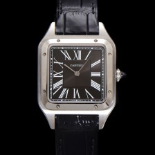 [까르띠에] 남여공용 산토스 W2SA0015 쿼츠 43.5mm M 사이즈 블랙 다이얼 car69327