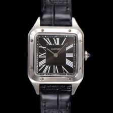 [까르띠에] 여성용 산토스 W2SA0015 쿼츠 38mm S 사이즈 블랙 다이얼 car69331