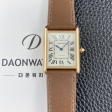 [까르띠에] 남성용 2025신상! 탱크 루이스 WGTA0394 18K 로즈골드 38.1mm 오토매틱 무브먼트 화이트 다이얼 car69382