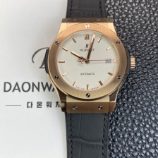 [휴블렛] 남성용 클래식 퓨전 511.OX.2611.LR 18K 로즈골드 42mm 오토매틱 2892타입 화이트 다이얼 hub2145