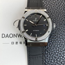 [휴블렛] 남성용 클래식 퓨전 542.NX.1171.LR.1104 42mm 오토매틱 2892타입 블랙 다이얼 hub2149