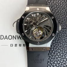 [휴블렛] 남성용 빅뱅 투어빌론 탑재 무브먼트 스켈레톤 다이얼 hub2153