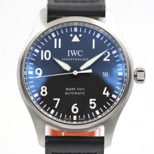 [아이더블유씨] 남성용 파일럿 워치 마크 XVIII IW327004 어린왕자 에디션 센트럴 해킹 세컨즈 40mm 블랙 다이얼 오토매틱 무브먼트 iwc4076