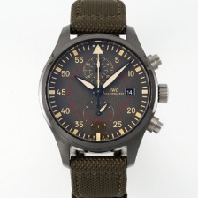 [아이더블유씨] 남성용 파일럿 워치 IW389002 미라마 크로노그래프 44mm 오토매틱 무브먼트 그레이 다이얼 iwc4095